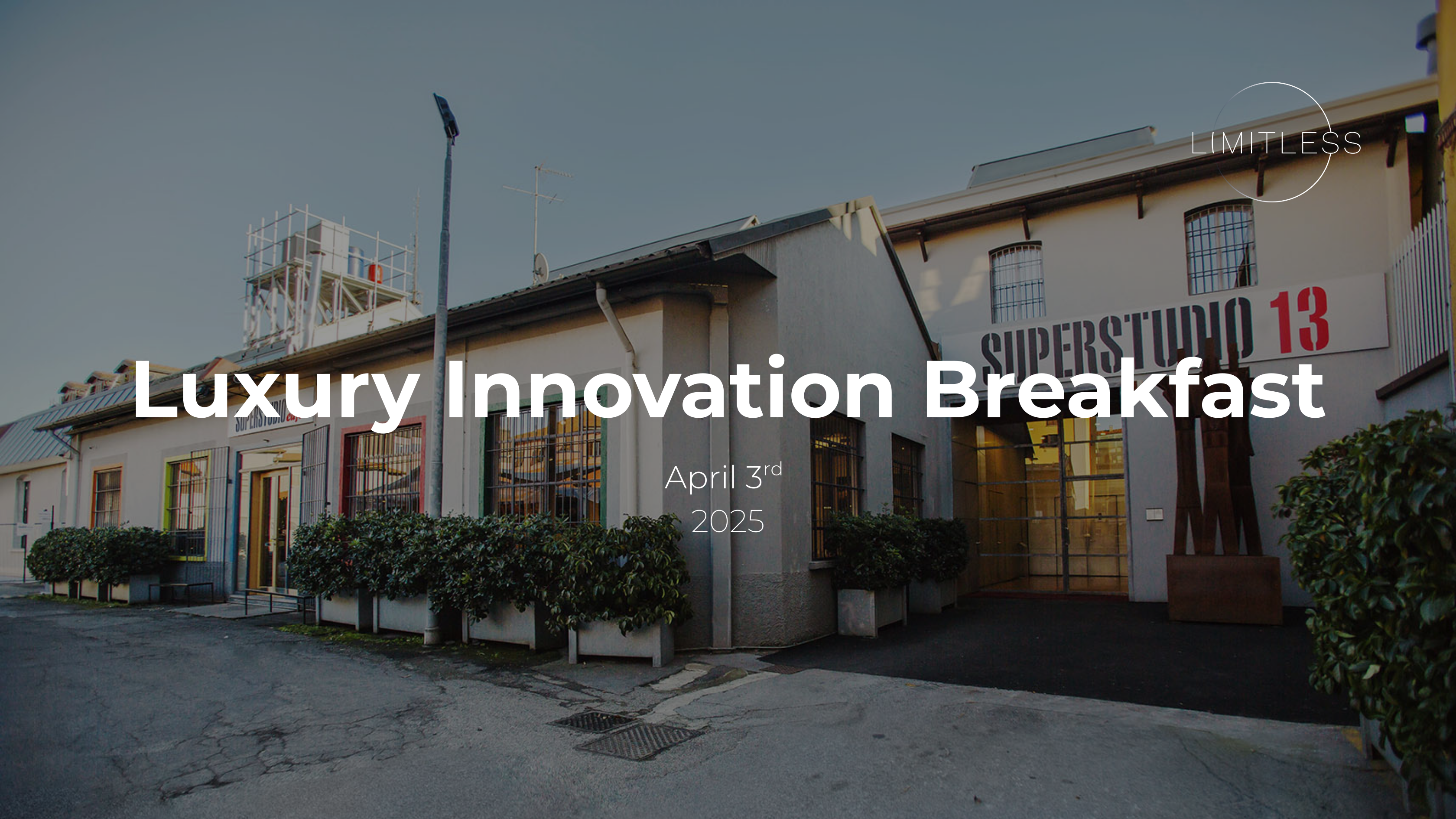 Luxury Innovation Breakfast